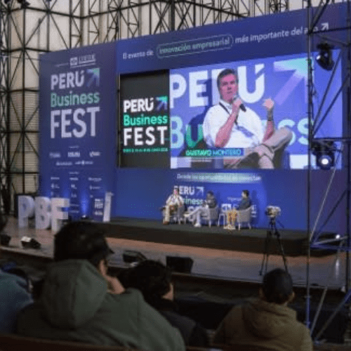 Gustavo Montero compartió consejos a emprendedores en el Perú Business Fest