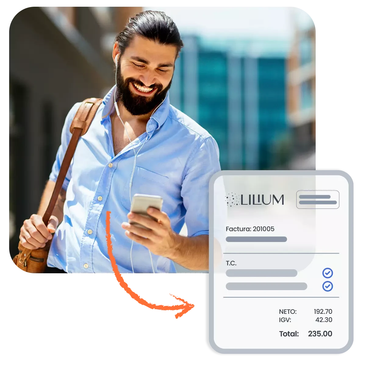 emite boletas y facturas electrónicas con Bsale
