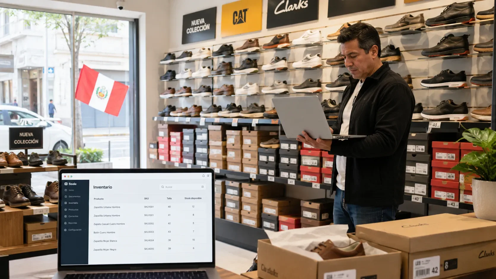 Cómo controlar el inventario de una tienda de calzado