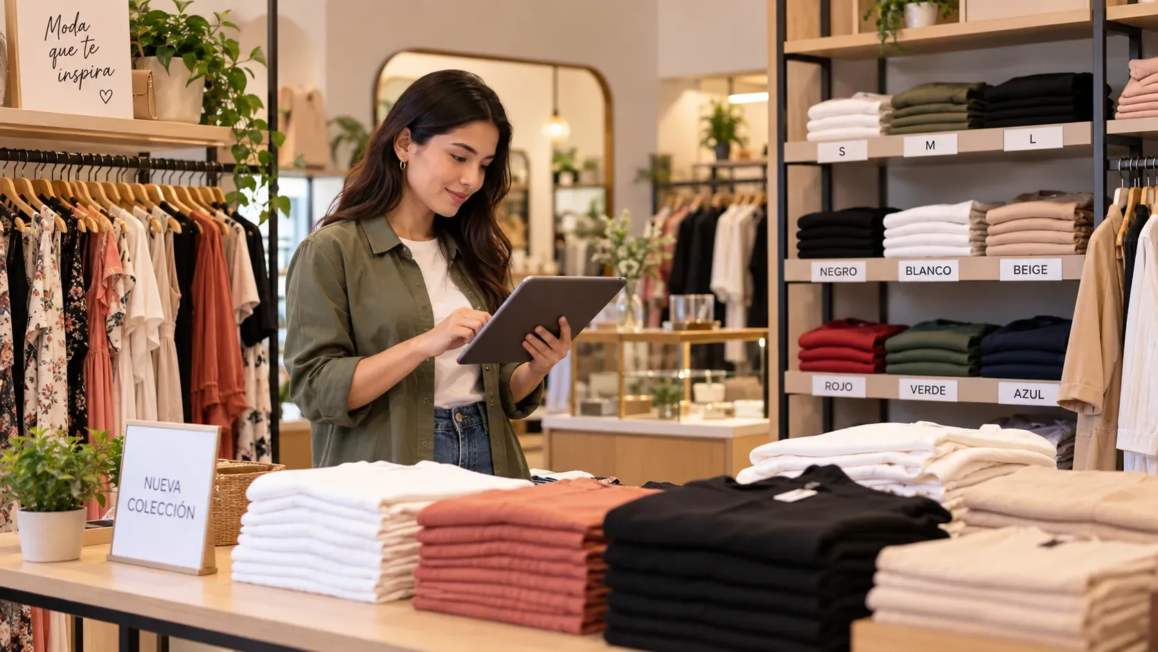 Cómo controlar el inventario de una tienda de ropa
