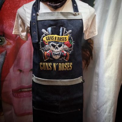 Delantal Carnicero Guns`n Roses1