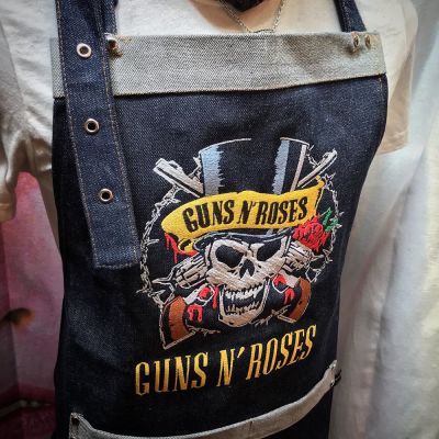 Delantal Carnicero Guns`n Roses