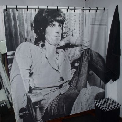 Cortina de Baño Keith Richards