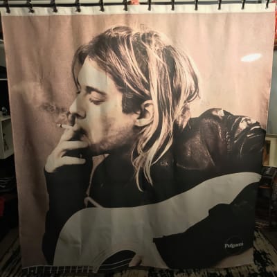 Cortina de Baño Kurt Cobain1