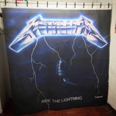 Cortina de Baño Ride The Lighting