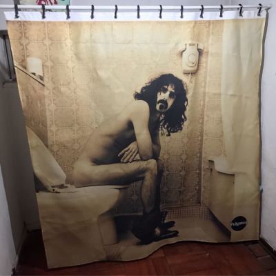 Cortina de Baño Frank Zappa1
