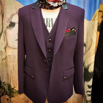 Vestón Spoke Morado5