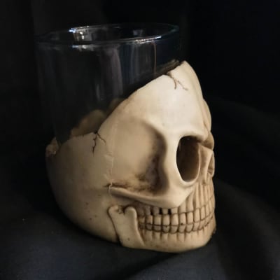 Vaso Largo Skull
