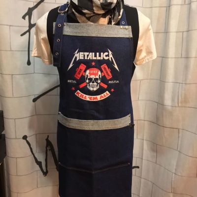 Delantal Carnicero Metallica