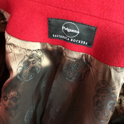 Capote Femenino Rojo