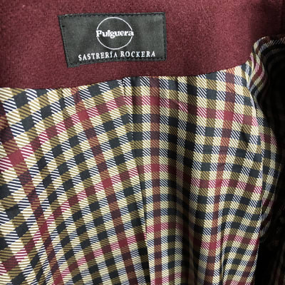 Capote Femenino Burdeo