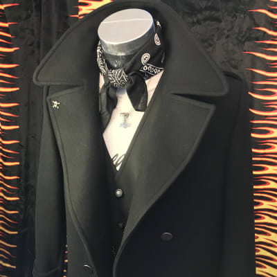 Abrigo Marinero Black