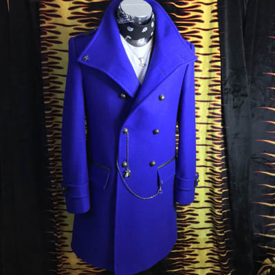 Capote Masculino Azul Rey11