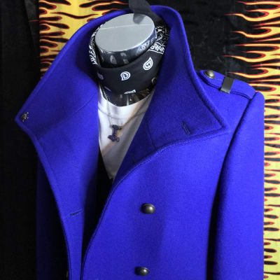 Capote Masculino Azul Rey