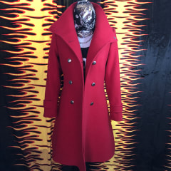 Capote Femenino Rojo