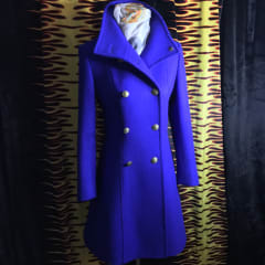 Capote Femenino Azul Rey