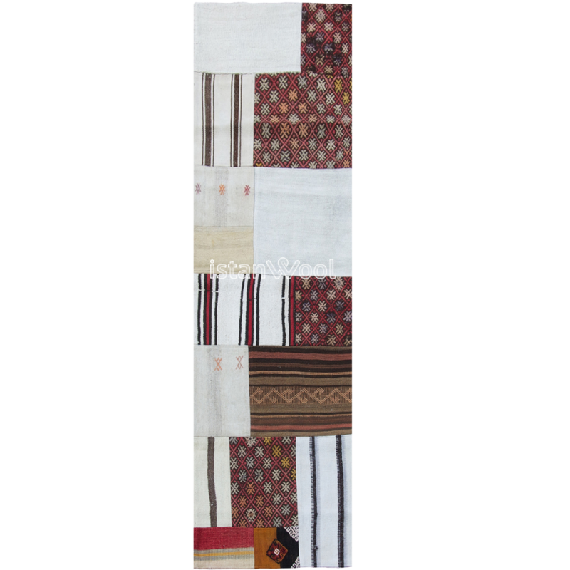 BALAT / PASILLO HANDMADE KILIM PATCHWORK 77 cm x 246 cm 1,89 m2 29200041 BALAT / PASILLO HANDMADE KILIM PATCHWORK 77 cm x 246 cm 1,89 m2 29200041