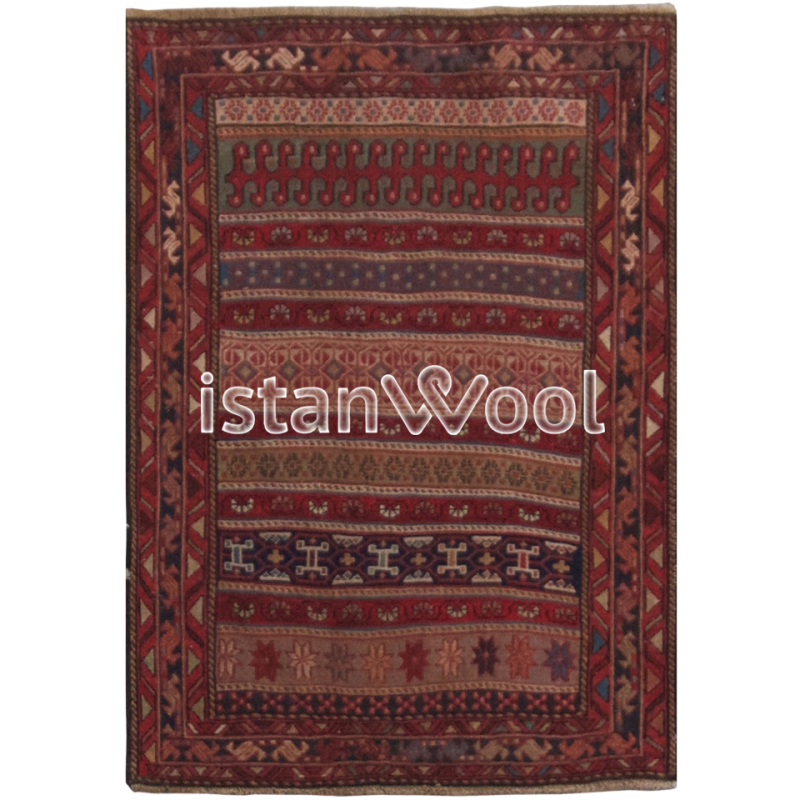ANTIGUA / HANDMADE SUMAKH 78 cm x 100 cm 0,78 m2 29200381 ANTIGUA / HANDMADE SUMAKH 78 cm x 100 cm 0,78 m2 29200381