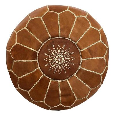 Pouf marroquí color camel Pouf marroquí color camel