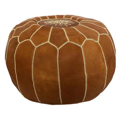 Pouf marroquí color camel Pouf marroquí color camel