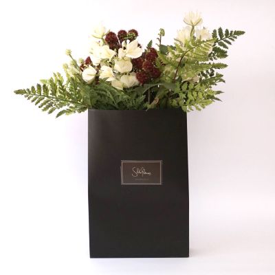 Flores de seda bolsa M Flores de seda bolsa M