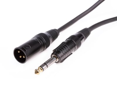 SOLID LINK CABLE JACK BAL. 6.3 MM/XLR-M/ 300CM SOLID LINK CABLE JACK BAL. 6.3 MM/XLR-M/ 300CM