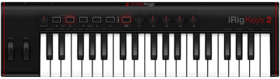 iRig Keys 2 Mini compact 25-key MIDI controller for iPhone/iPad and Mac/PC