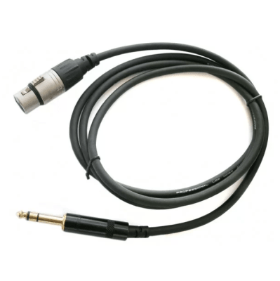 CABLE XLR/F - PLUG 3MT