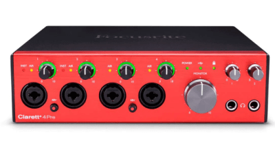CLARETT+ 4PRE INTERFAZ AUDIO FOCUSRITE