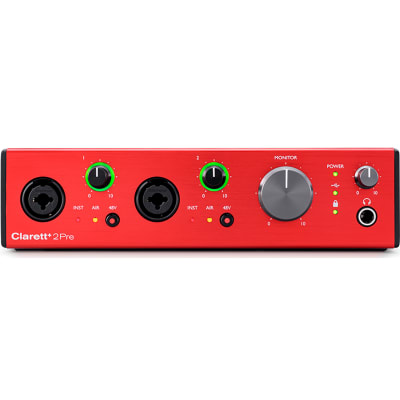 CLARETT+ 2PRE INTERFAZ AUDIO FOCUSRITE