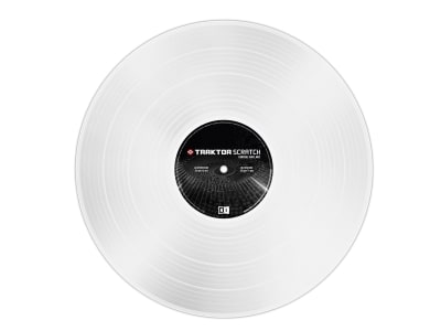 TRAKTOR SCRATCH PRO CONTROL VINYL MK2 CLEAR 