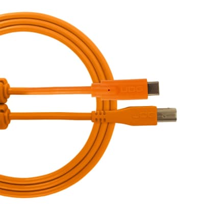 U96001OR UDG Ultimate Audio Cable USB 2.0 C-B Orange Straight 1,5m U96001OR UDG Ultimate Audio Cable USB 2.0 C-B Orange Straight 1,5m