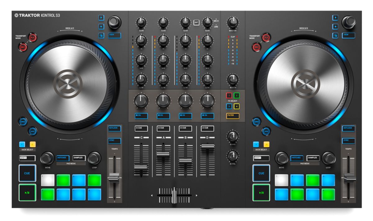 DJ機材 TRAKTOR KONTROL S3 S3 TRAKTOR KONTROL - Controlador USB DJ | DJ Store | Tienda oficial