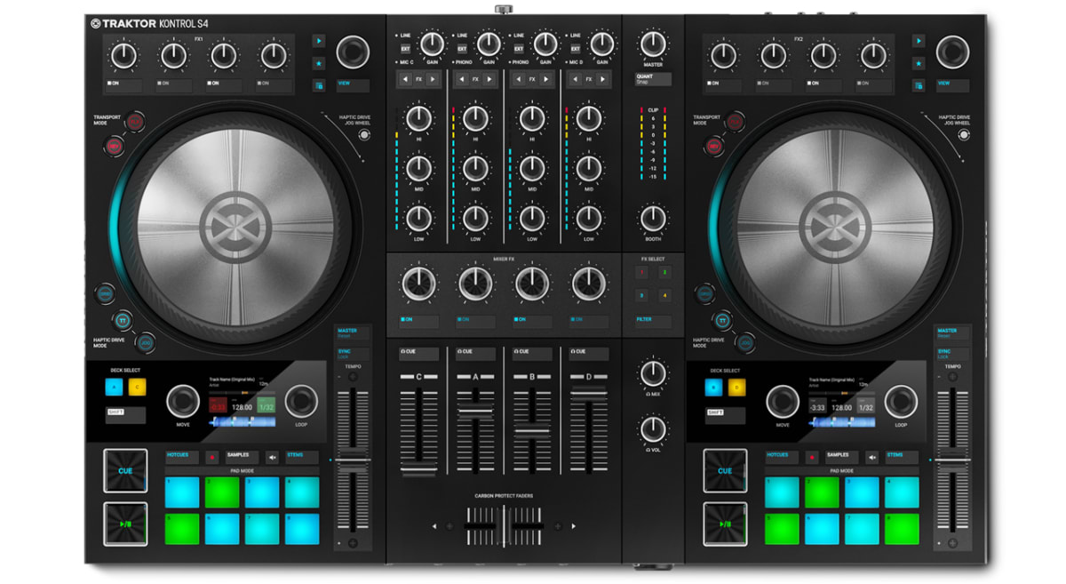 TRAKTOR Kontrol S4 mk3 本体DJコントローラー S4 MK3 TRAKTOR KONTROL - Controlador USB DJ | DJ Store | Tienda