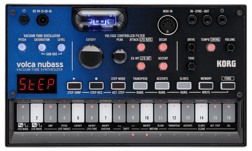 鍵盤楽器 KORG volca bass volca bass - ANALOGUE BASS MACHINE | KORG (Chile)