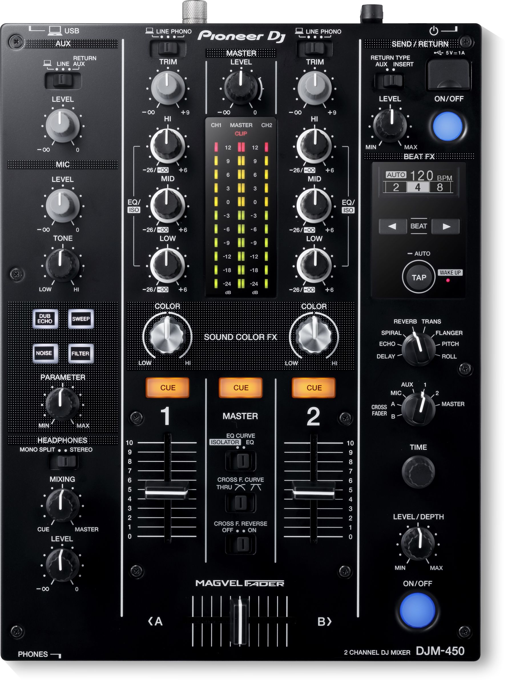 PIONEER DJ DJM-450 - Mixer DJ | DJ Store | Tienda oficial