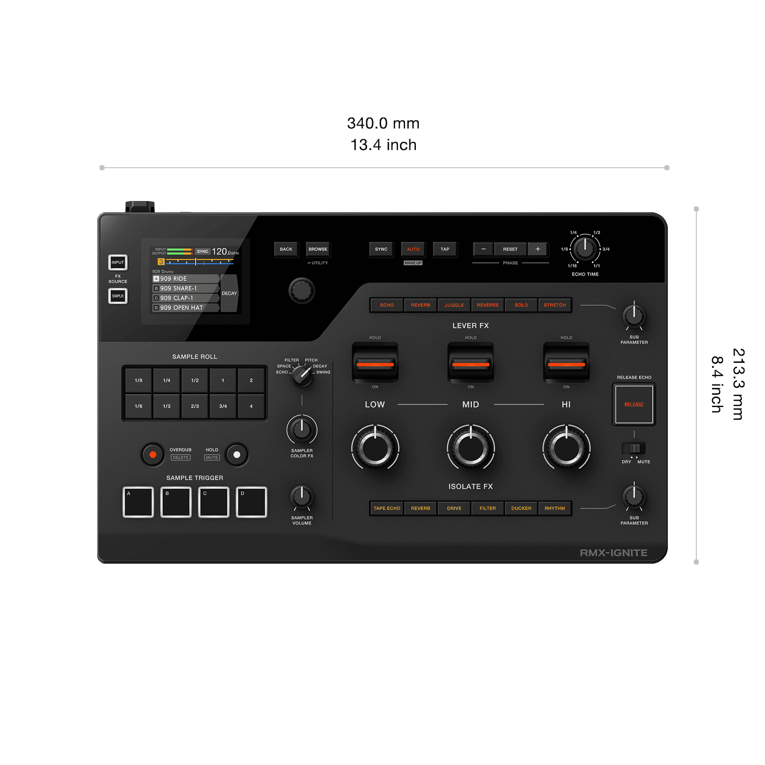 Pioneer Dj Rmx-1000 - Controlador USB DJ | DJ Store | Tienda oficial
