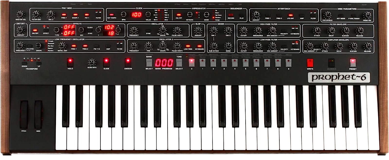 Prophet6 Keyboard DJ Store Tienda oficial