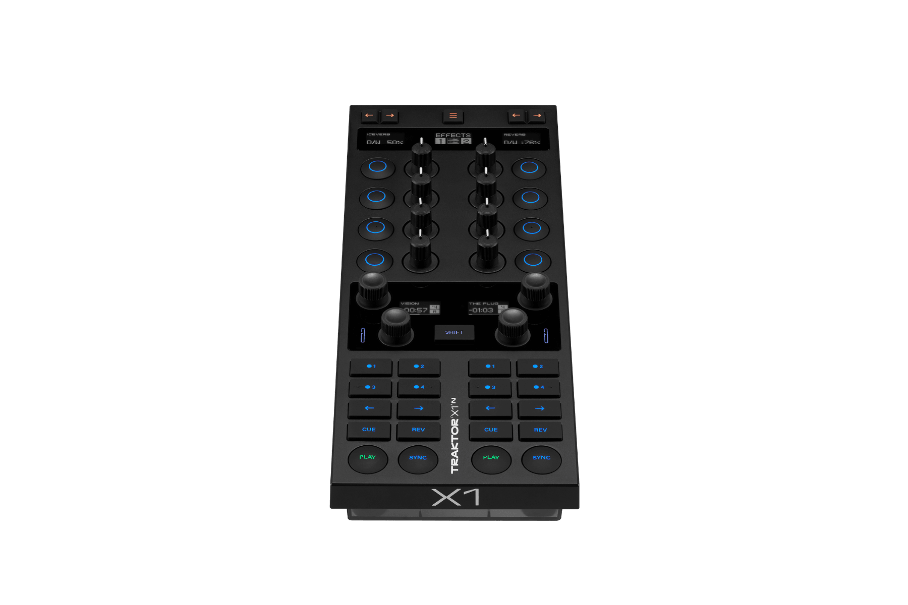 TRAKTOR KONTROL X1 DJコントローラー Amazon | Native Instruments DJコントローラ TRAKTOR Kontrol X1 MK2