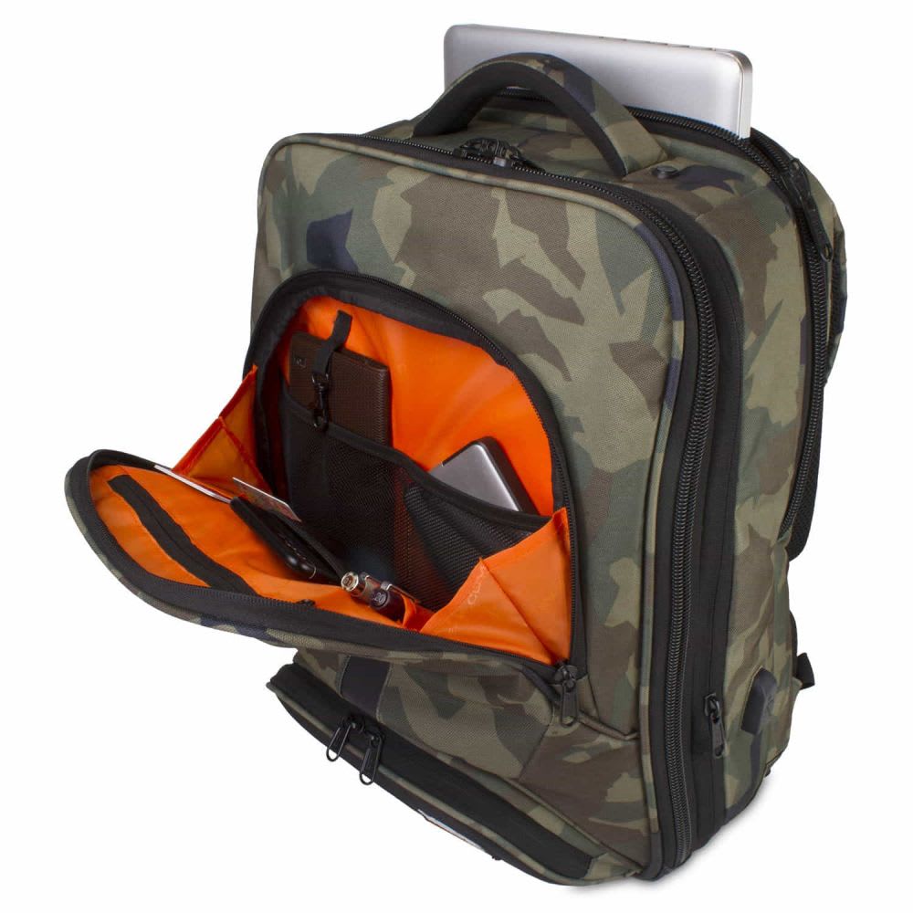 U9108BC/OR UDG Ultimate Backpack Slim Black Camo/Orange inside | DJ Store |  Tienda oficial