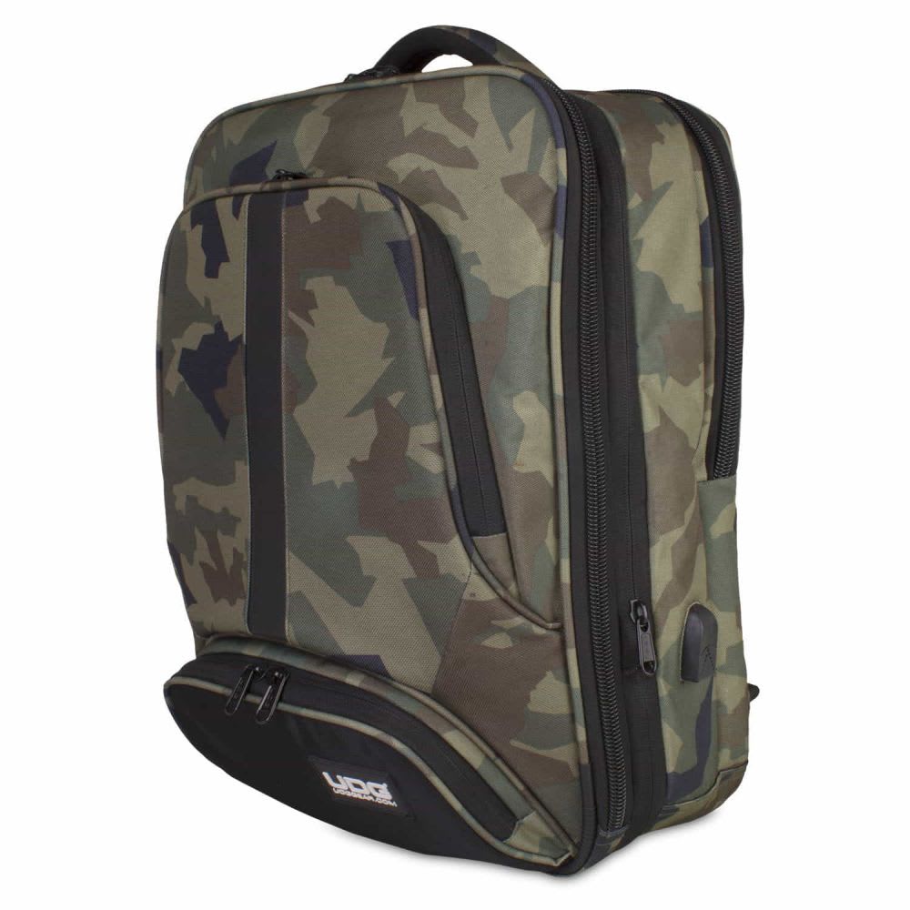 U9108BC/OR UDG Ultimate Backpack Slim Black Camo/Orange inside | DJ Store |  Tienda oficial