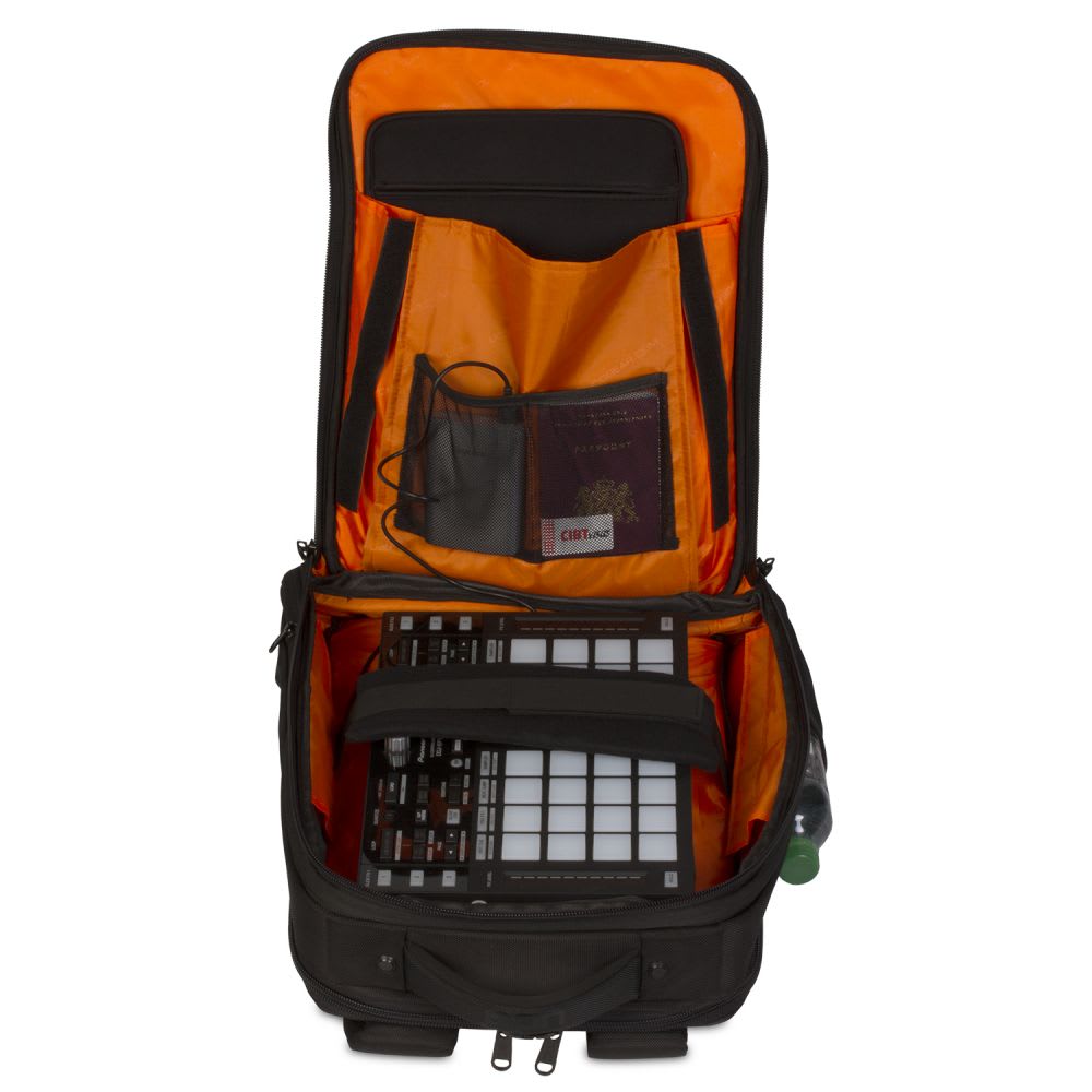 U9108BL/OR UDG Ultimate Backpack Slim Black/Orange inside | DJ Store |  Tienda oficial