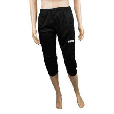 PANTALON DE ARQUERO DRB MODELO 3/4 NEGRO