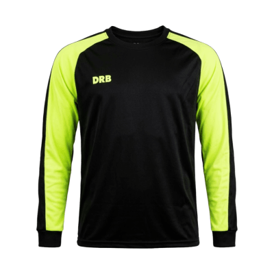 CAMISETA DE ARQUERO DRB COLOR NEGRO - VERDE NEON1