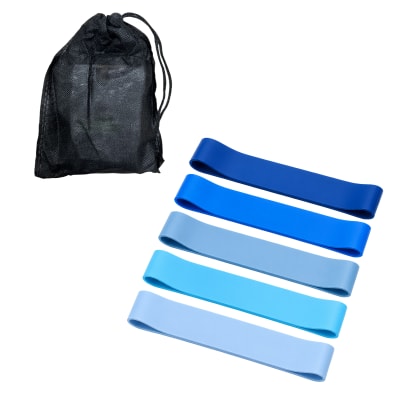 SET DE 5 BANDAS ELASTICAS CIRCULARES TIPO LOOP