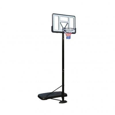 ARO DE BASQUETBOL CON PEDESTAL ADULTO + SISTEMA DE RETORNO