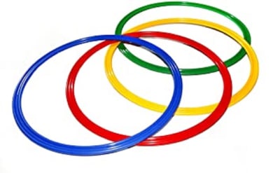 ARO PLANO 50 CM PARA SET DE AGILIDAD Y COORDINACION1