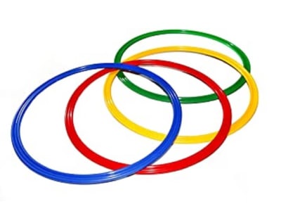 ARO PLANO 50 CM PARA SET DE AGILIDAD