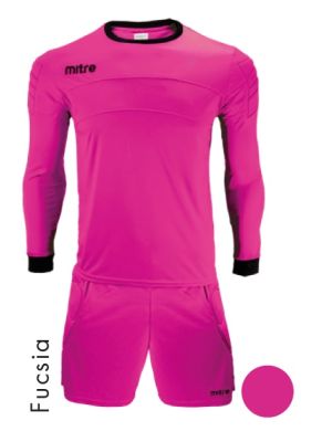 UNIFORME ARQUERO MITRE DELTA MANGA LARGA FUCSIA TALLA S UNIFORME ARQUERO MITRE DELTA MANGA LARGA FUCSIA TALLA S