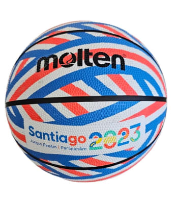BALON DE BASQUETBOL MOLTEN BF1602  N° 7 SANTIAGO 2023
